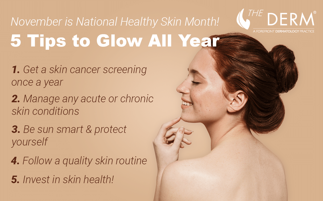 national healthy skin month